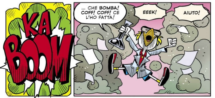 topolino3392-newton_esplosione
