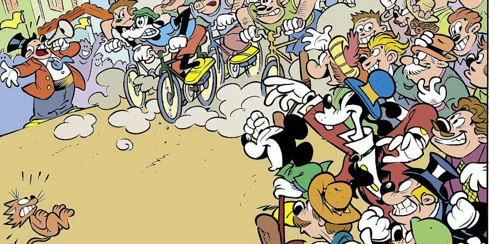 Topolino3143 partenza corsa