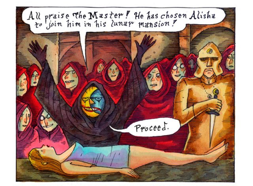 "Violenzia and Other Deadly Amusements" © Richard Sala