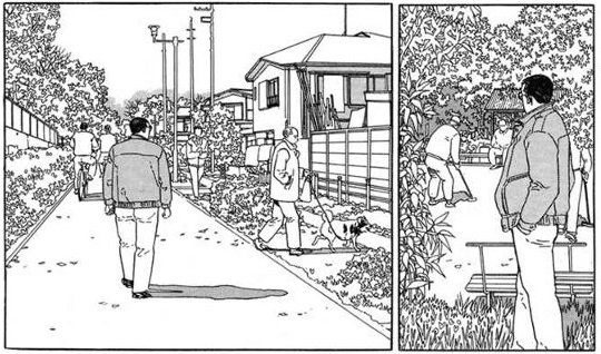 L'uomo che cammina di Jiro Taniguchi
