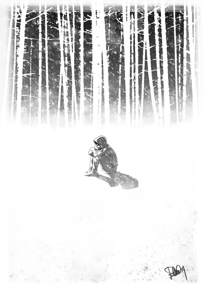 Uno splendido disegno di Elena Casagrande