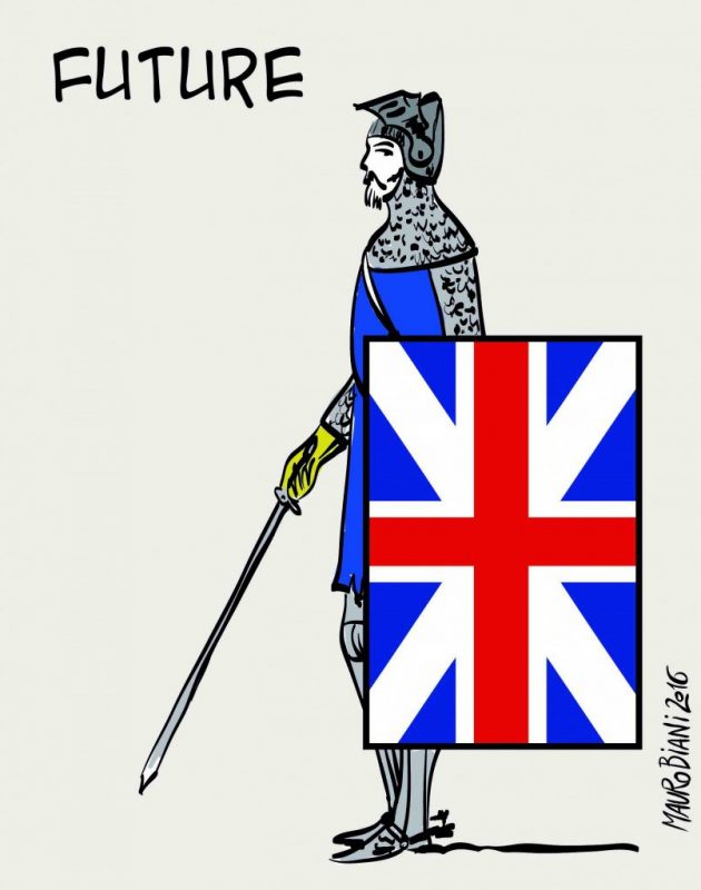 brexit cavaliere scudo inglese brexit