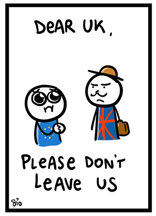 Vignetta Sio Brexit vignetta Europa Inghilterra
