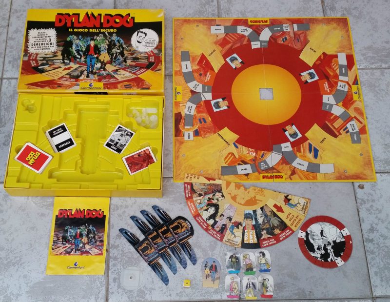 gioco di carte di Dylan Dog
