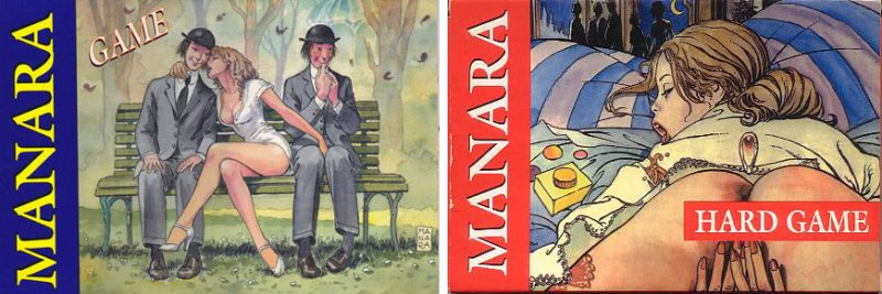 copertina gioco in scatola Milo Manara