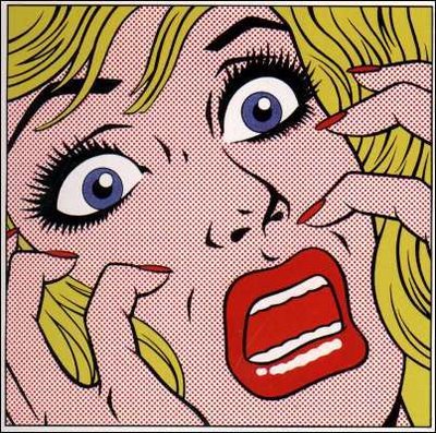 AFUI_pop_fumetto_Lichstenstein AFUI_Donna_grida_Lichstenstein