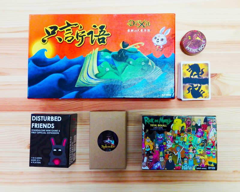dixit, werewolf, disturbed friends, rick and morty, splendor