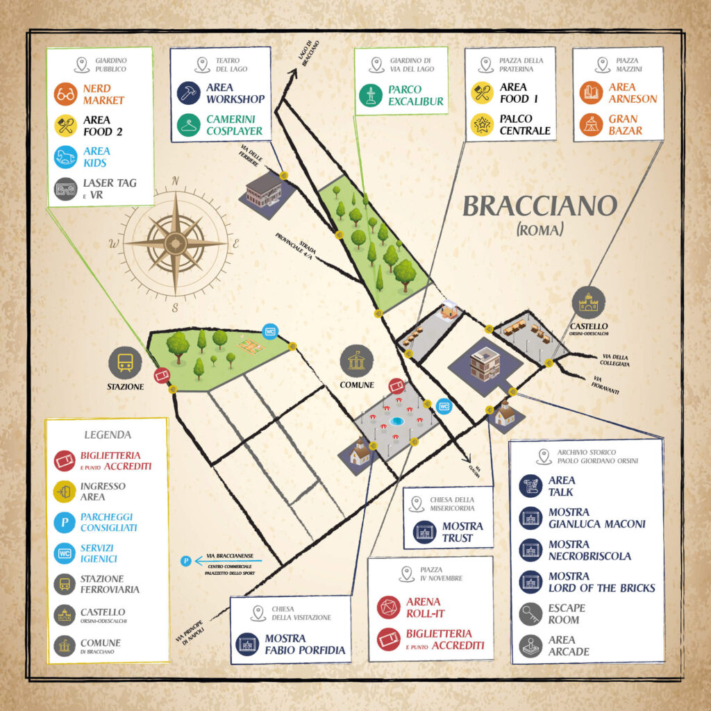 Rollfest mappa quadrata