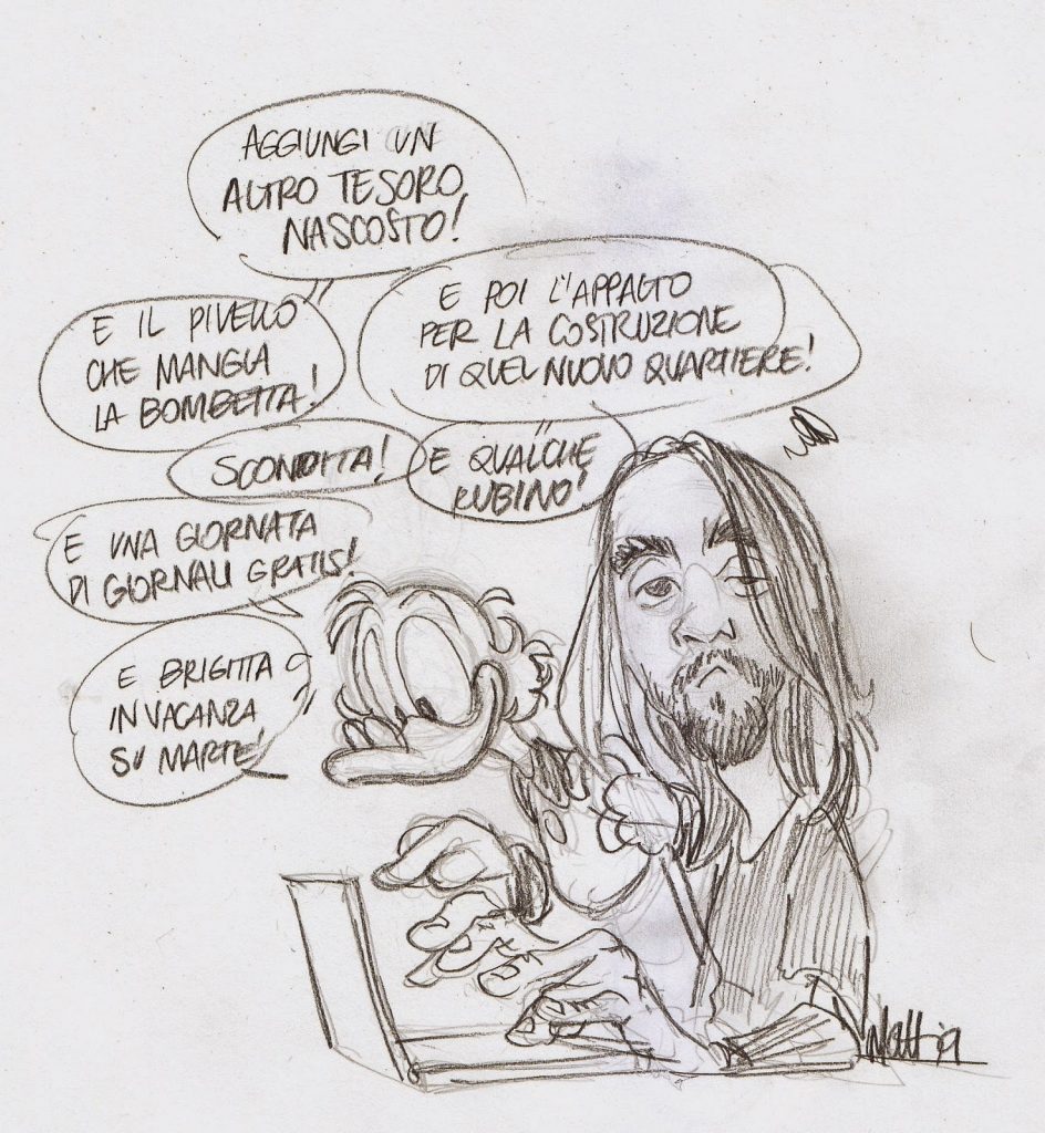 paperone giorgio salati disney panini sceneggiatura