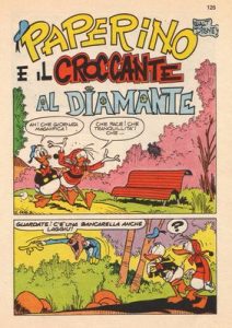 paperino e il croccante al diamante