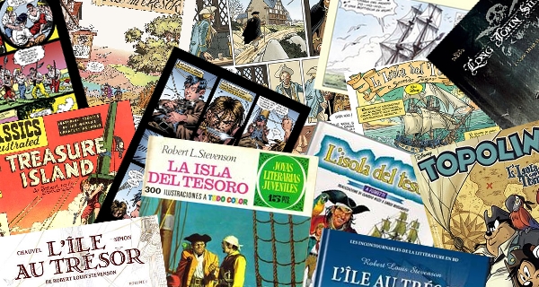 Versioni a fumetti Isola del Tesoro