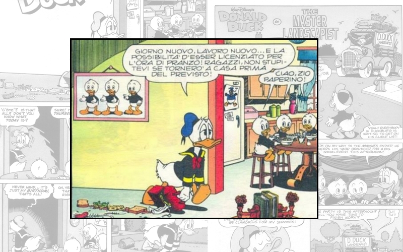Paperino lavoro