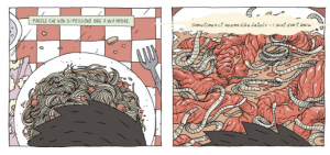 Una vignetta di Sospeso, di Salati e Barducci