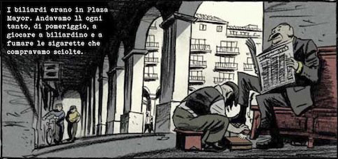 Una vignetta da "Storie del barrio"